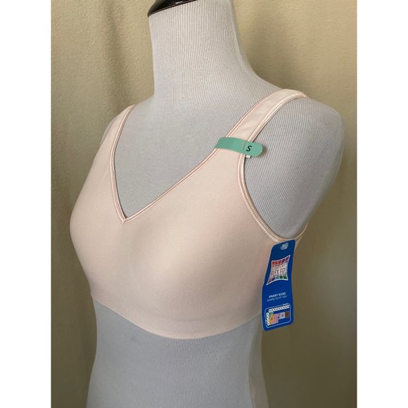 Pink Comfort Flex Fit No Wire Full Coverage Bra - Small - Picture 7 of 9